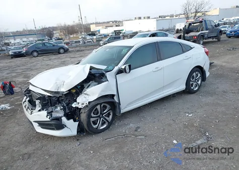 2018 Honda Civic Lx из США, поврежденный, VIN 2HGFC2F56JH533615